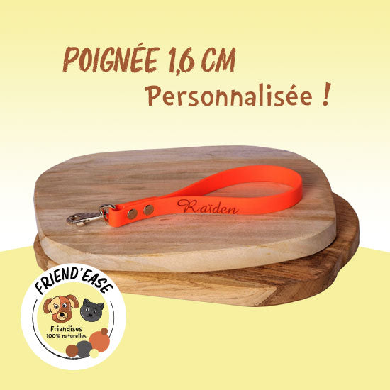 Poignée BIOTHANE personnalisée - 16mm